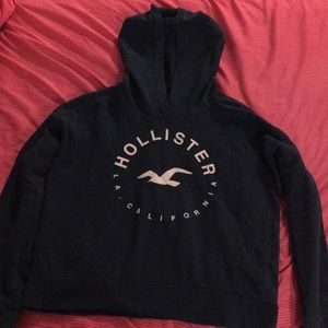 Hollister cropped sweatshirt